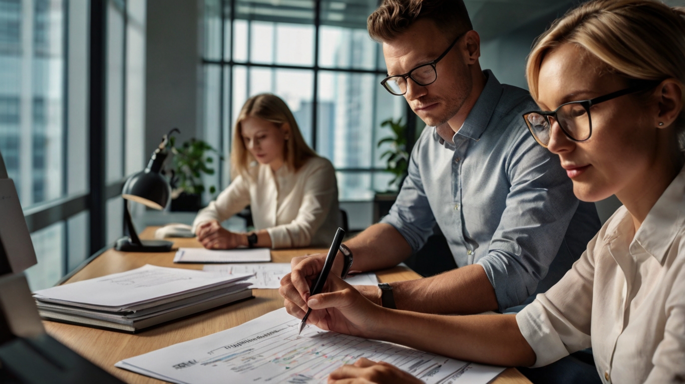 Nossa equipe de auditoria financeira
